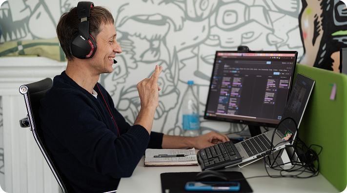 What time zone do we work and what language do we speak?